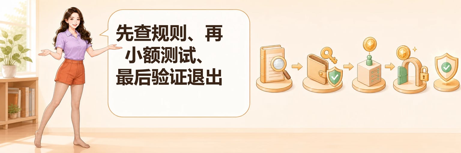 新手参与质押前应查规则、小额测试并验证退出流程